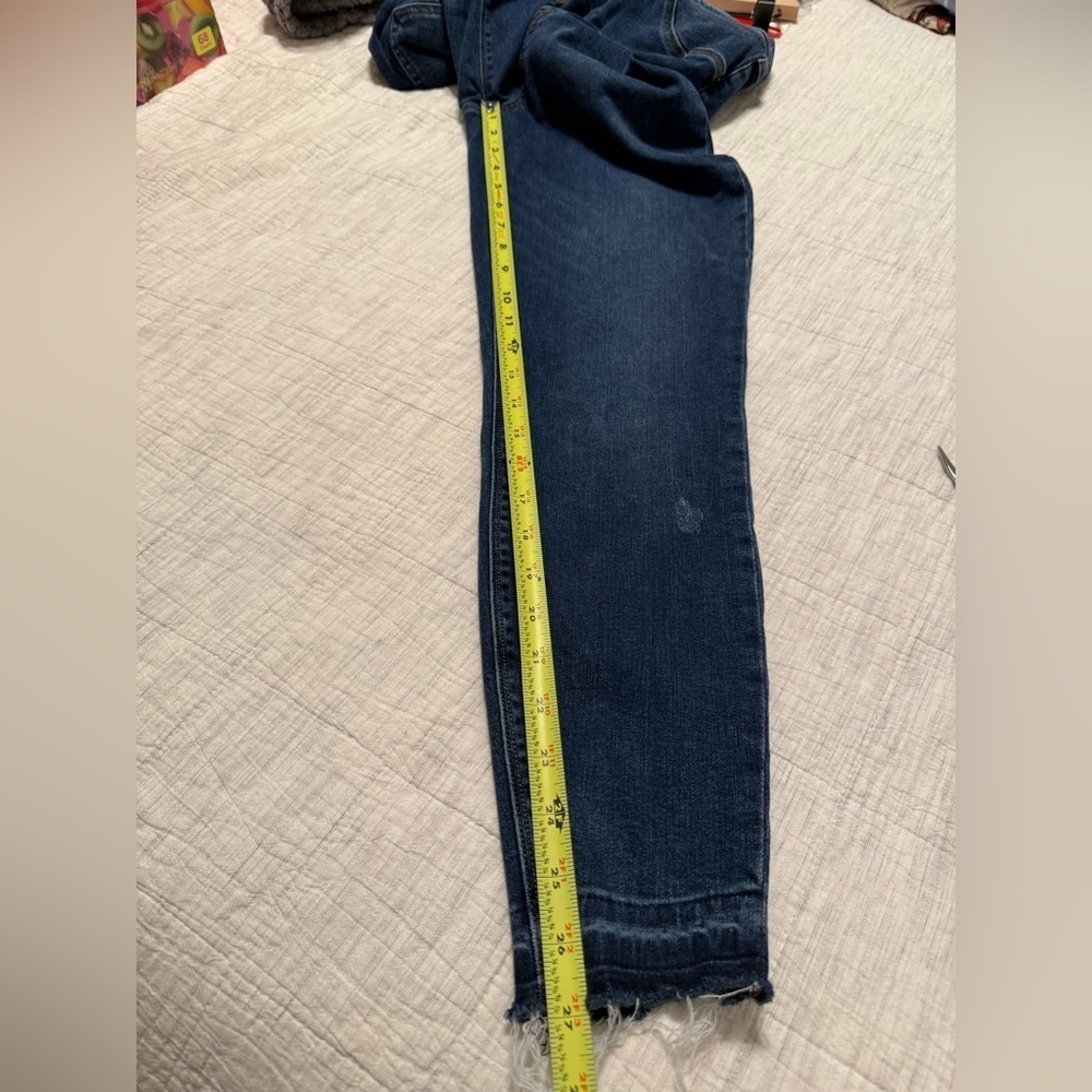 Spanx Distressed Ankle Skinny Jeans XL - Picture 8 of 11